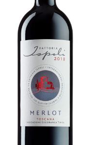 FATTORIA ISPOLI Merlot Toscana červené suché víno BIO 750 ml